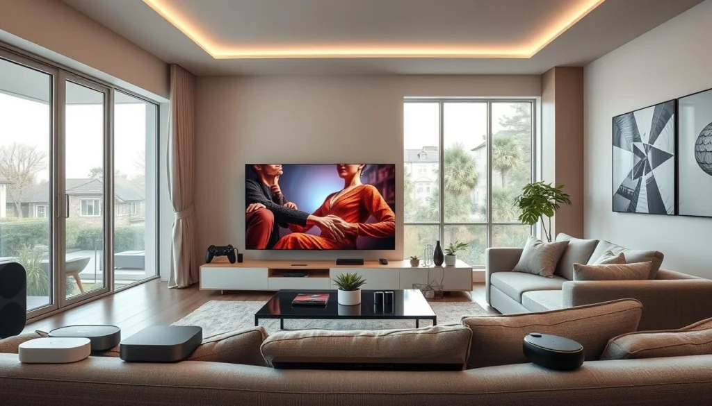 Rasaver IPTV interface showing live TV channels and on demand streaming options on multiple devices